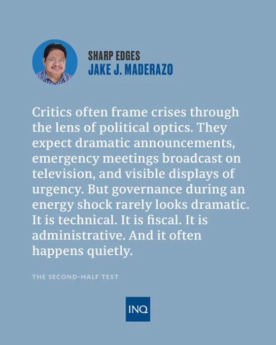 Today's #SharpEdges by Jake J. Maderazo (March 18, 2026).
