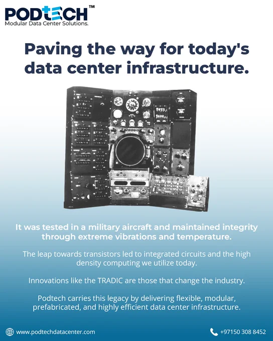 Paving the way for today's Data Center Infrastructure.