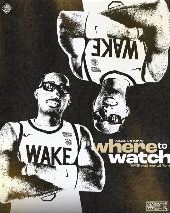 Wake Forest men's basketball will play Navy on ESPNU at 7 p.m. ET tonight.