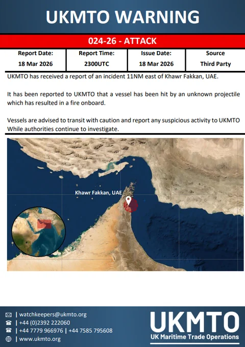 UKMTO WARNING 024-26