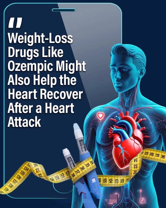 💔 A Weight-Loss Drug… Helping the Heart Heal?

What if a medicine made for weight loss could quietly help the heart recover after a heart attack?
It may sound surprising, but scientists have discovered something interesting. Drugs like Ozempic might improve blood flow in tiny damaged blood vessels, possibly helping the heart heal after an attack.
Even more surprising… these drugs are already known to reduce the risk of heart attacks and strokes, beyond just helping with weight loss.
But here’s the twist—this possible “healing effect” is still in early stages and mostly tested in animals. Scientists are hopeful, but more research is needed to confirm it in humans.
So now the real question is:
Are we seeing the start of a medical breakthrough… or just the beginning of a mystery?

Source
University of Bristol. (2026, March 4). Ozempic-like weight loss drugs may help the heart recover after a heart attack. ScienceDaily.