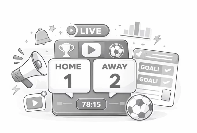 Graphical image of a score card