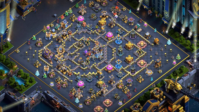 Unbeatable TH18 Anti-Thrower Layout for Legends - Pro COC Bases