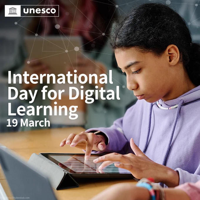 Digital learning is transforming education worldwide.

On #DigitalLearningDay, let’s ensure technology strengthens public education and reaches everyone, everywhere.

🌐https://www.unesco.org/en/days/digital-learning 
🔖#EducationForAll #SDG4