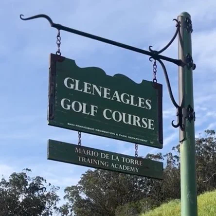 San Francisco Gleneagles Golf Course sign