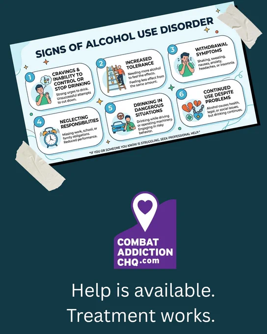 image displaying signs of Alcohol Use Disorder 