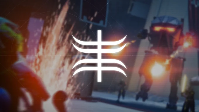White Season Lawless icon over a screenshot of an Imperium Behemoth Walker from Destiny 2: Renegades