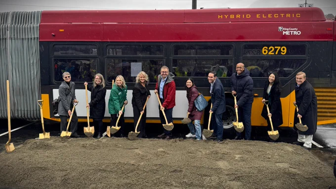 Groundbreaking of the event.
