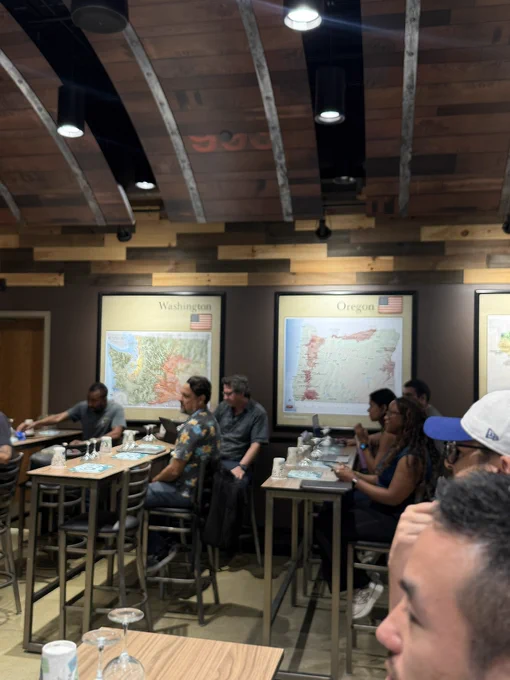 Ai Vibe coders at an LA meetup