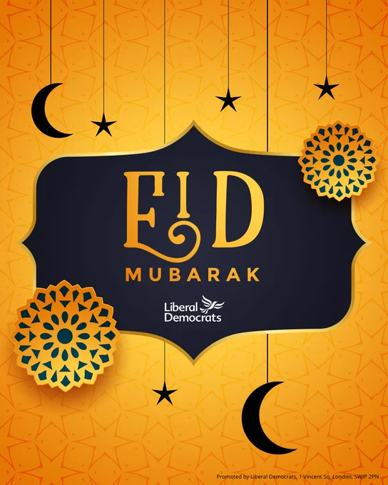 Eid Mubarak - Liberal Democrats