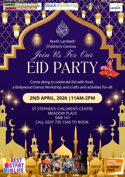 Advert for Eid party