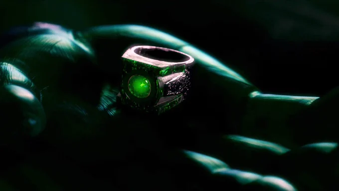 The Power Ring is a powerful cosmically imbued weapon used by members of the Green Lantern Corps worn on their middle fingers, which enables them to project green energy constructs with their thoughts which only limit is the user's imagination and the strength of their willpower.

"You're not ready to get up in front of the class until the ring says you are."
-Hal Jordan to John Stewart

