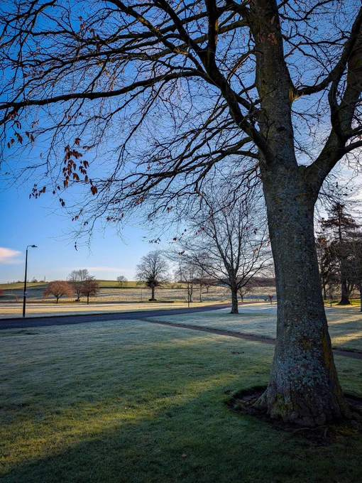 The grounds of the Scottish Police College, Tulliallan.