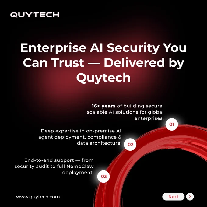 Enterprise AI Security You Can Trust — Delivered by Quytech
