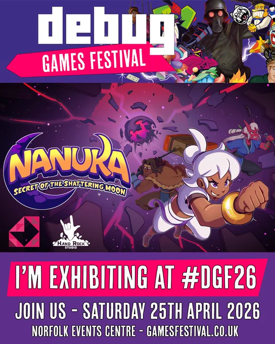 Nanuka Debug Festival Poster