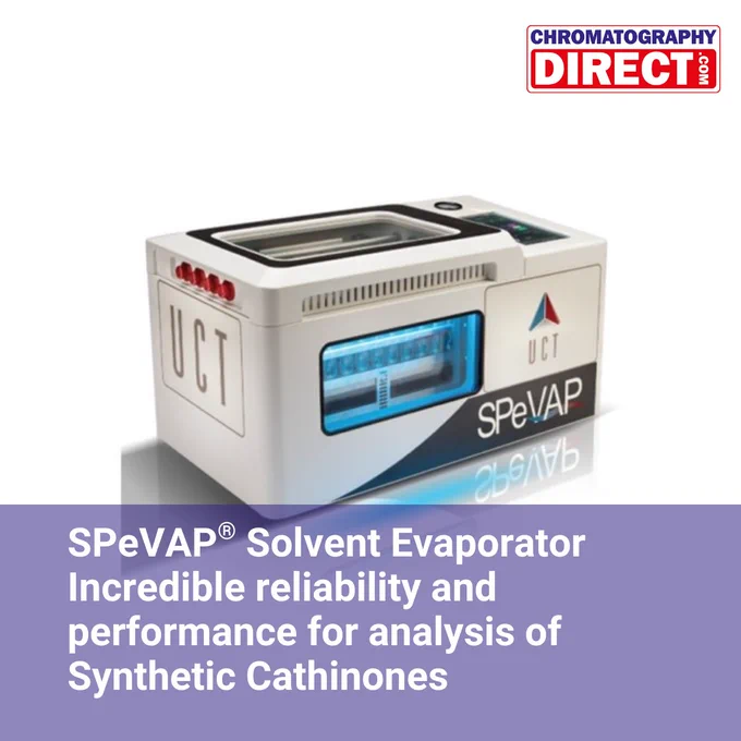 SPeVAP® Solvent Evaporator Incredible reliability and performance for analysis of Synthetic Cathinones