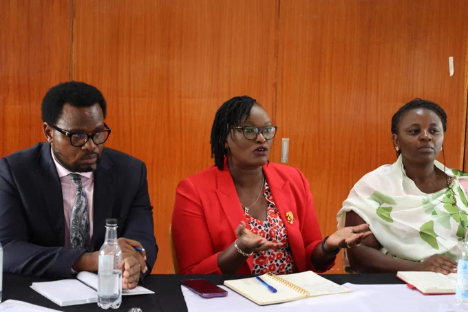 Polycarp Otedo Deputy Director Skills and Expertise division, Director Irene karau 