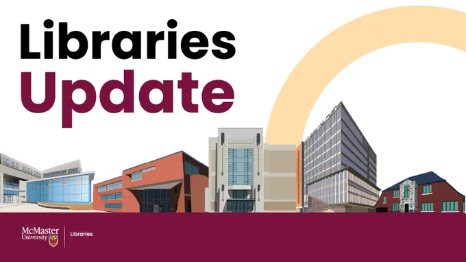 Libraries update shares adjusted hours for the long weekend.