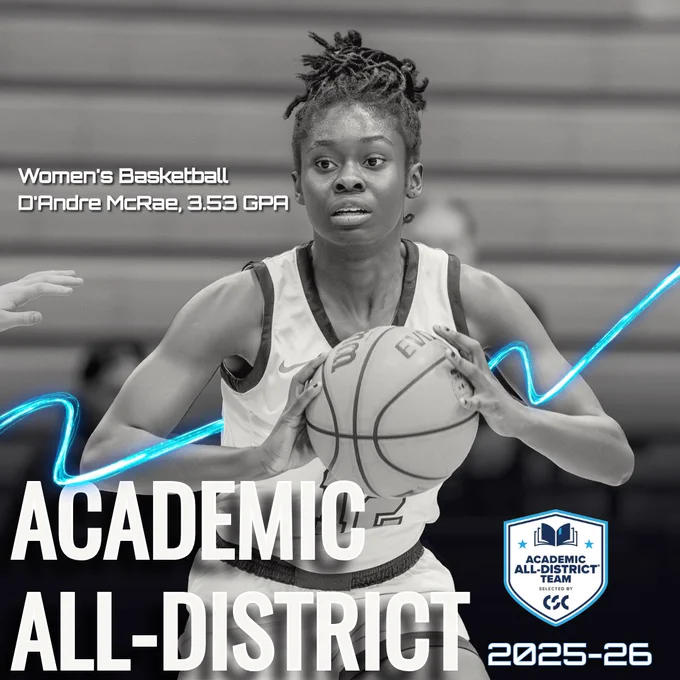 Congratulations to our six basketball bearcats who were named Academic All-District by the College Sports Communicators: Jack Gordon, Peter Douvres, Lola Idir, Nicholas Lam, Isabella Kostyal-Larrier, and D'Andre McRae