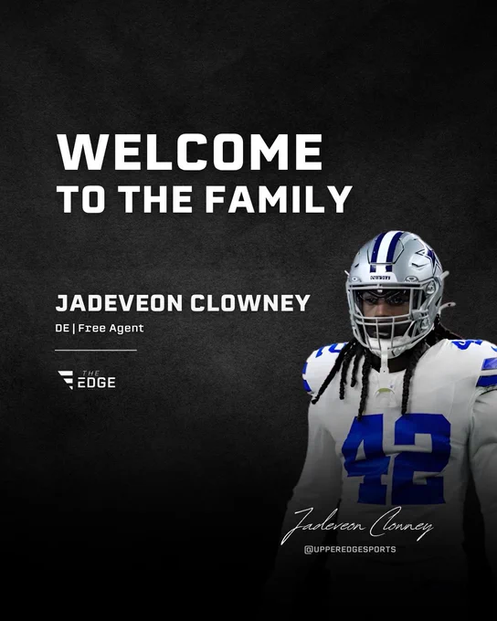 Jadeveon Clowney joins new sports agency for representation, Upper Edge Sports