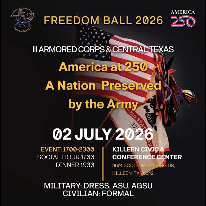 III Armored Corps Freedom Ball 2026