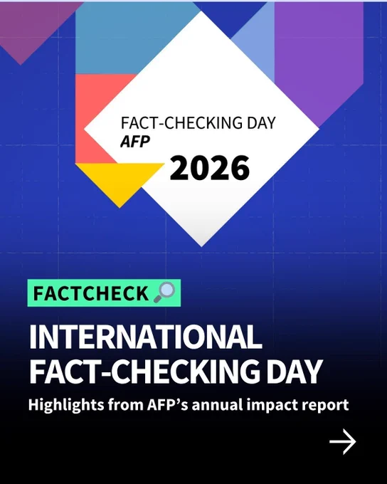 International Fact-Checking Day 2026

Highlights from AFP's annual impact report
