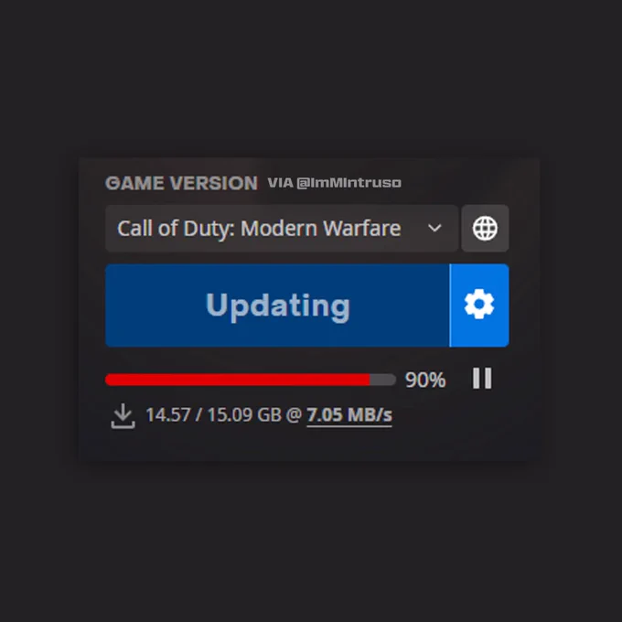 Modern Warfare Update on BattleNet