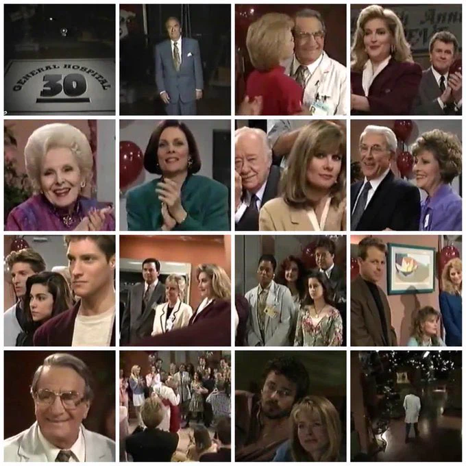 Steve Hardy's anniversary is honored as ABC soap opera General Hospital celebrates its 30th anniversary