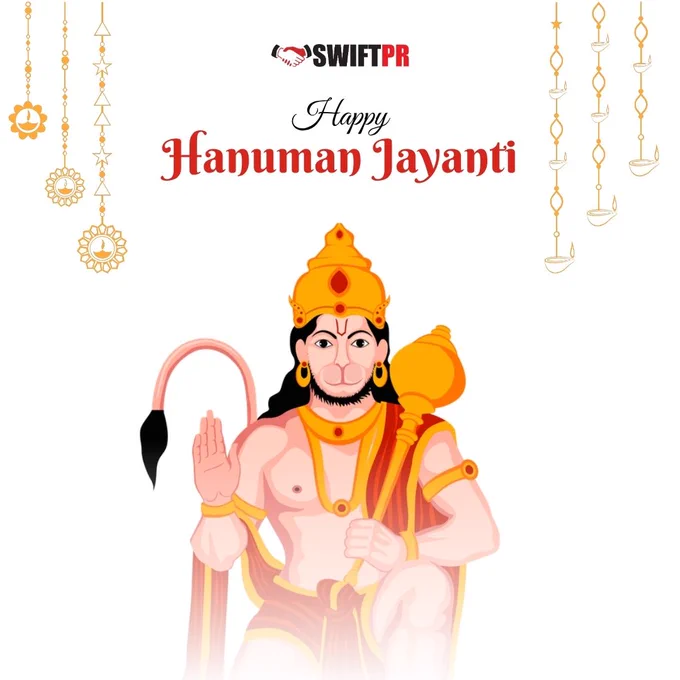 "On Hanuman Jayanti, may Bajrangbali bless you with courage, success, and protection from all obstacles." - Happy Hanuman Jayanti

#hanumanjayanti #jaihanuman #lordhanuman #ʜᴀɴᴜᴍᴀɴᴊɪ #hindufestival #spirituality #devotion #bajrangbali #rambhakthanuman