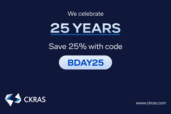 🎉 **25 Years of CKRAS**

Counter-Strike hosting for over two decades:
CS 1.3 | 1.4 | 1.5 | 1.6 | CS:CZ | CS:S | CS:GO | CS2

New:
MatchZy-Pro Beta (Bot-Record Play)
PLAY by CKRAS → https://play.ckras.com

April only: **25% off every new order**
Code: **BDAY25**

Thanks to all customers & partners!
CKRAS Team
