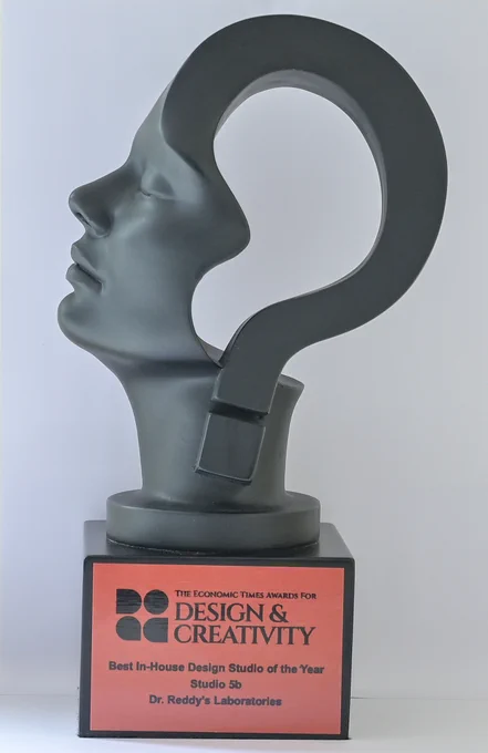 A picture of the physical award 