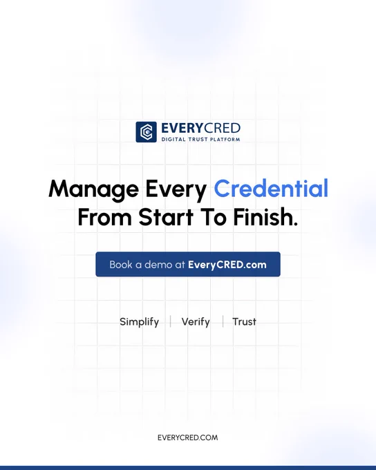 smarter credential management with EveryCRED
