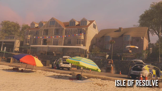 A Coastal Seafront featured in 'Isle of Resolve'