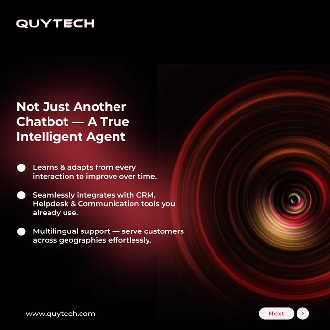 Not Just Another Chatbot — A True Intelligent Agent