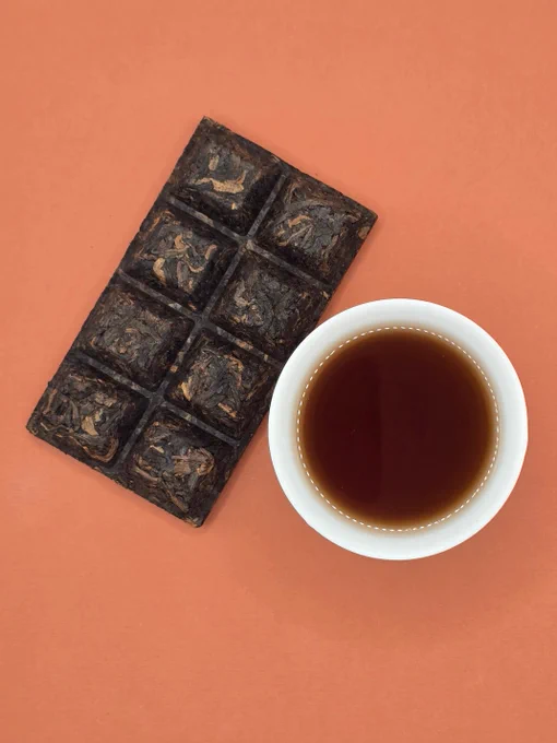 2015, Premium Aged Palace Shu Puer Tea, 50g