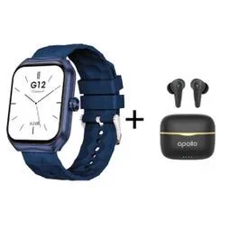 X.Cell G12 Smartwatch and Apollo 7 Earbuds Bundle Drops to AED 89