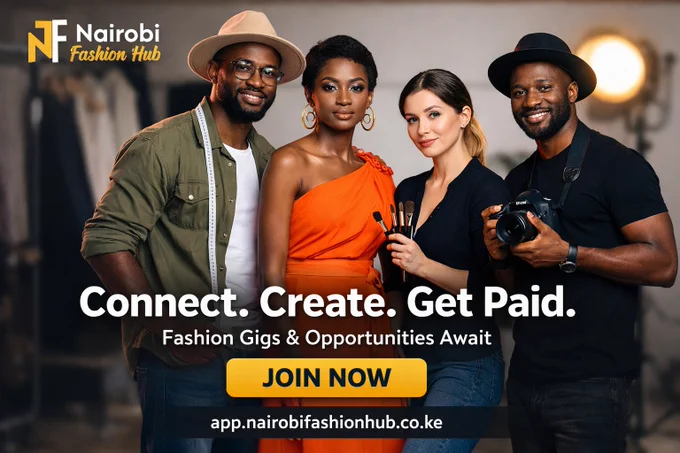 Fair challenge; let’s take it up a level. This version is built to hook attention fast, speak to both creatives AND clients, and push action immediately:
🚨 Fashion Creatives & Clients: This Is Where Opportunities Meet Talent
Are you looking to get hired or hire the right people fast?
The Nairobi Fashion Hub App is your direct access to a growing network of
👗 Designers
📸 Photographers
💄 Makeup Artists
👠 Models
🧵 Stylists
🏢 Fashion Brands
🎥 Content Creators
No more endless searching. No more missed opportunities.
💼 Creatives: Showcase your work. Get discovered. Earn from your talent.
🛍️ Clients & Brands: Find verified professionals. Hire faster. Execute better.
Everything you need in one platform.
👉 Join now and start connecting instantly:
https://app.nairobifashionhub.co.ke
🔥 Your next job. Your next client. One click away.
Powered by Tinker Digital & Tinker Pay