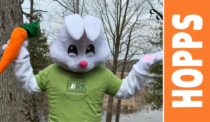 Hopps the bunny won't make it to Allmendinger Park today due to the rain. Join us Friday at Sylvan Park to see your furry friend. https://www.facebook.com/events/929887046572334