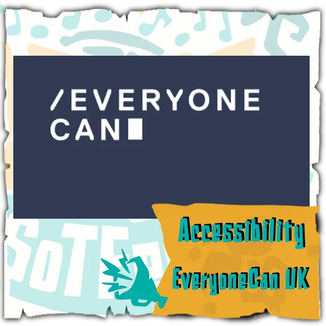 The logo of our charity partners Everyone Can. The text reads "Accessibility EveryoneCan UK"