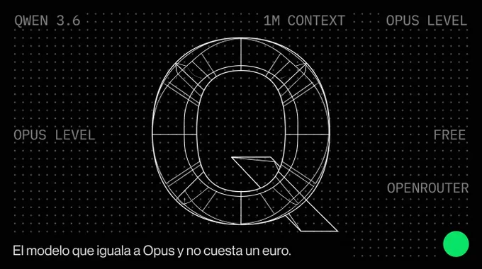 Qwen 3.6 Plus free on OpenRouter