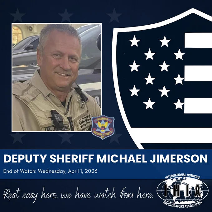 Deputy Sheriff Michael Jimerson - IHIA Fallen Hero Graphic