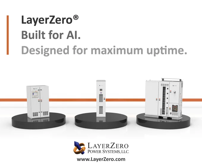 LayerZero®
Built for AI.
Designed for maximum uptime.