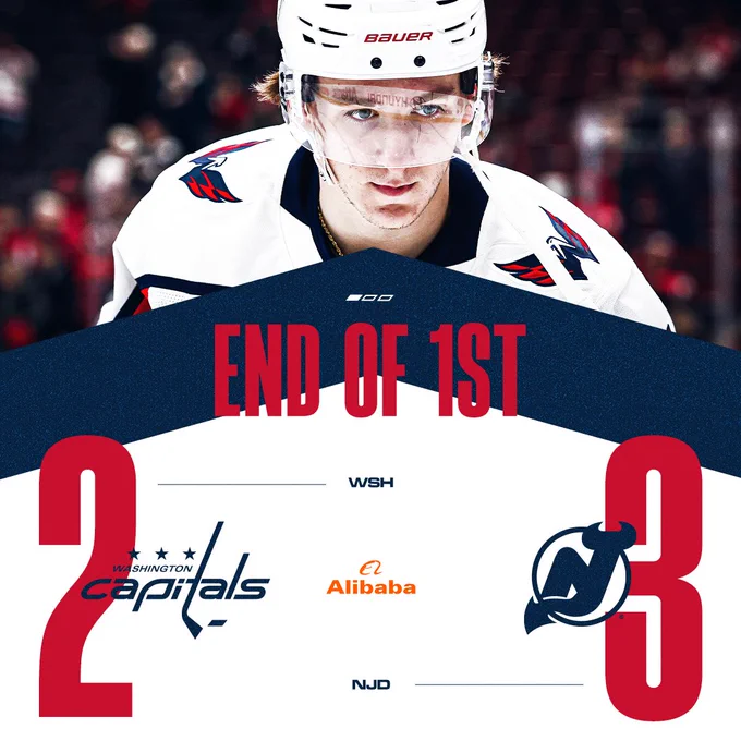 After 1: Caps 2, Devils 3