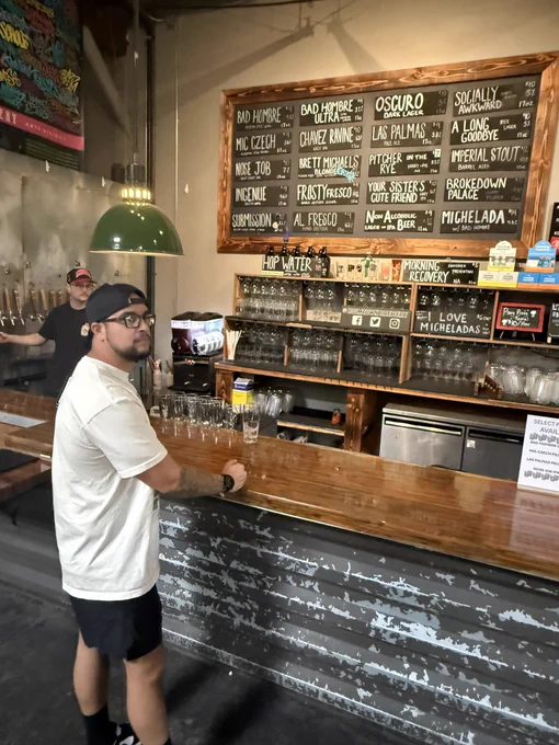 Scene at Boomtown Brewery
