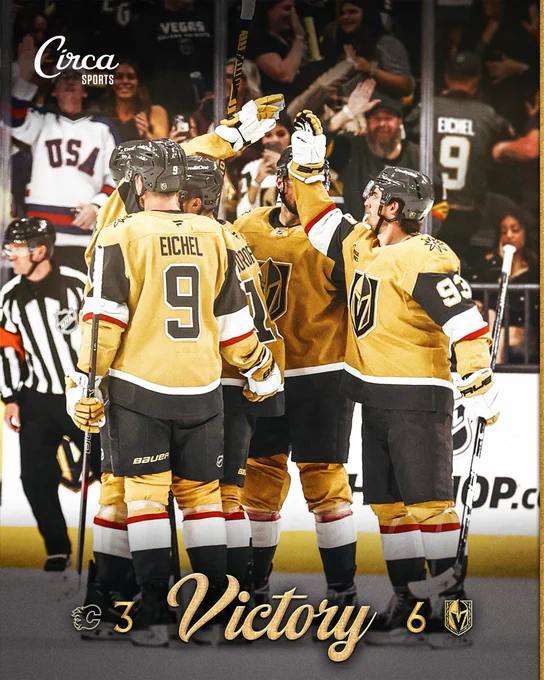 Final: VGK 6, CGY 3
