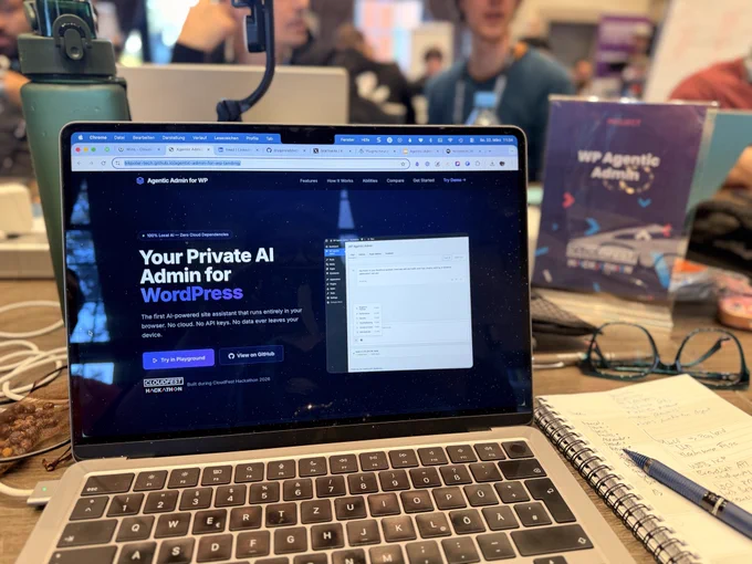 An open Laptop  on a table
