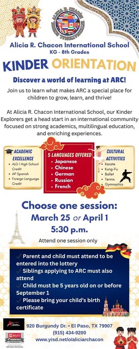 kinder orientation