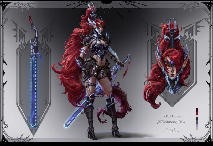 Drukhari OC by @OnihimeS49028