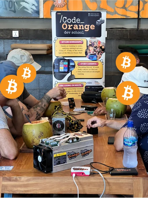 Code Orange Dev School self custody workshop 