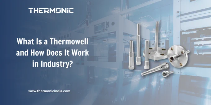 "Protect your sensors, protect your process! 🌡️🛡️ A quick look at what Thermowells are and why they are vital for industrial automation. Read more at https://www.thermonicindia.com #Engineering #Automation #Thermonic"